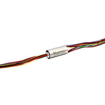 30 Circuit 300 tours par minute Capsule Slip Ring 240VAC 1A pour équipement médical