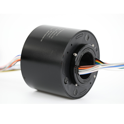 50 mm à travers le trou anneau de glissement 6 circuits 5A 300rpm