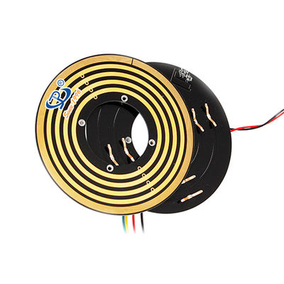 40 mm de diamètre intérieur 5 circuits 24V à tension nominale Pancake Slip Ring pour machine à enrouler
