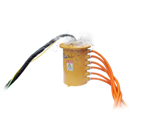 Circuits rotatifs à double tension de 1000 VAC/24 V et de 4 × 300 A pour les équipements de forage rotatifs lourds